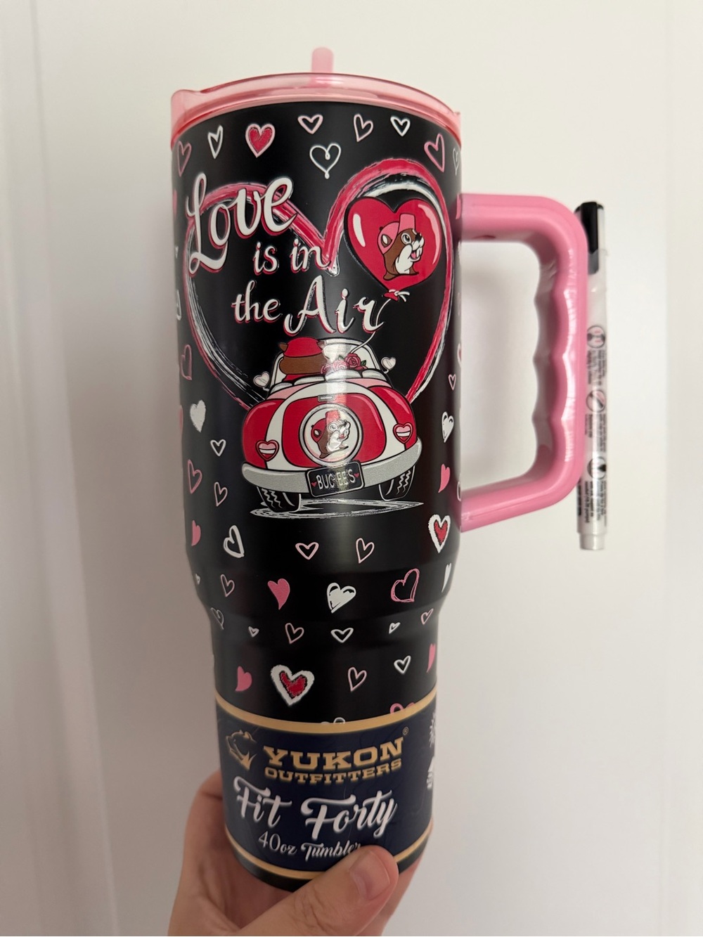 Buc-ee’s Tumbler - Valentines 2025 40oz